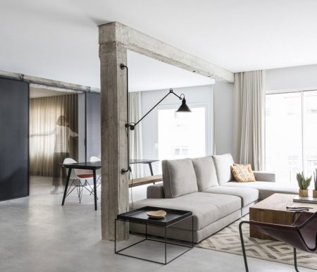 Concrete in interiors. How to apply it?